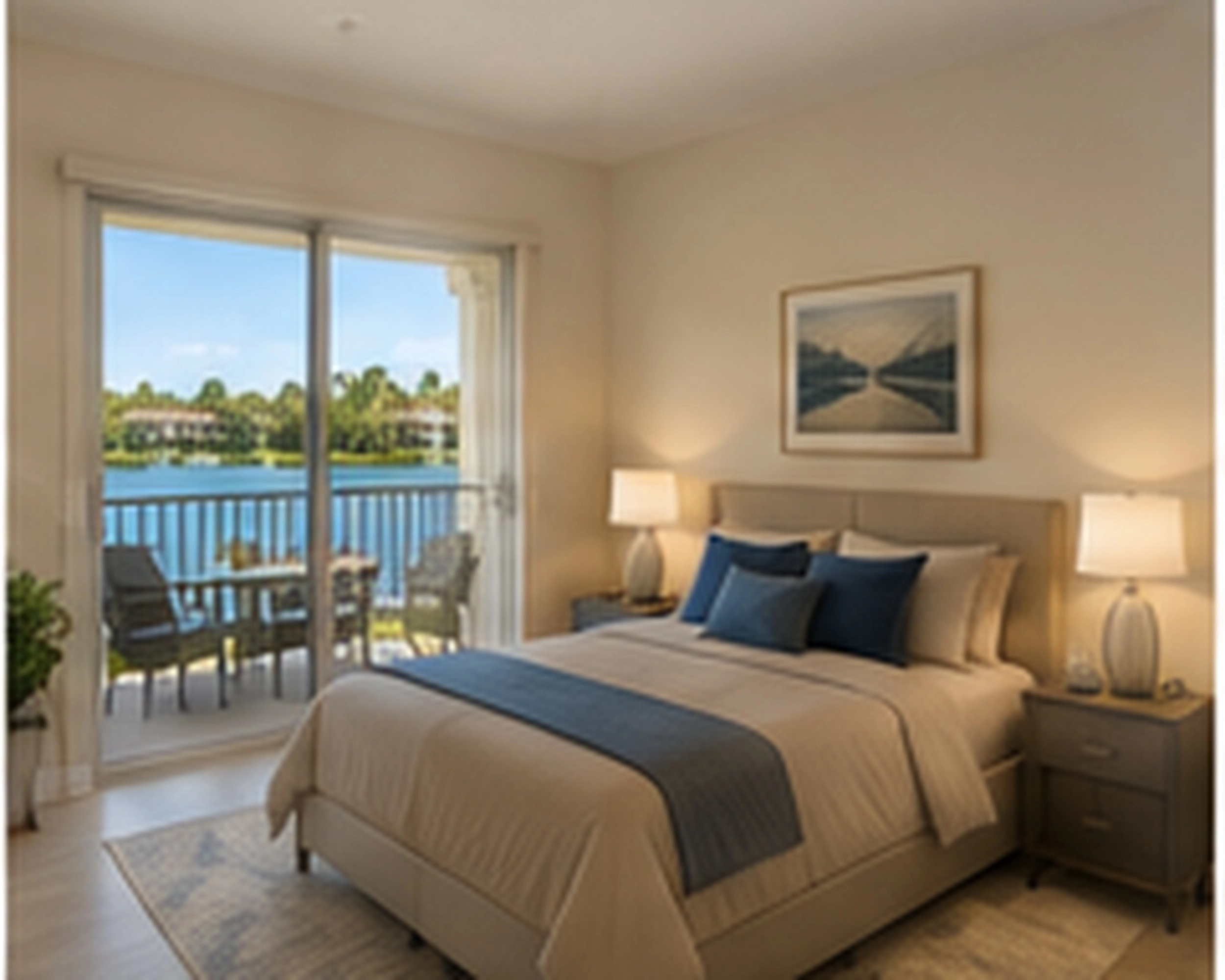 HORIZON secondary bedroom with coordinated finishes and natural daylight.