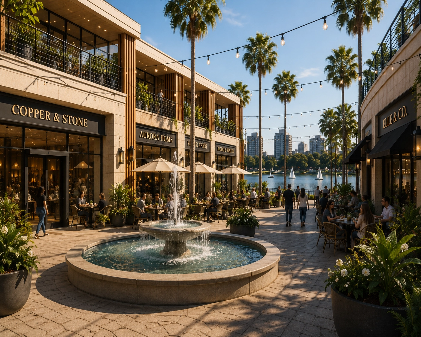 Lake Mall Concourse