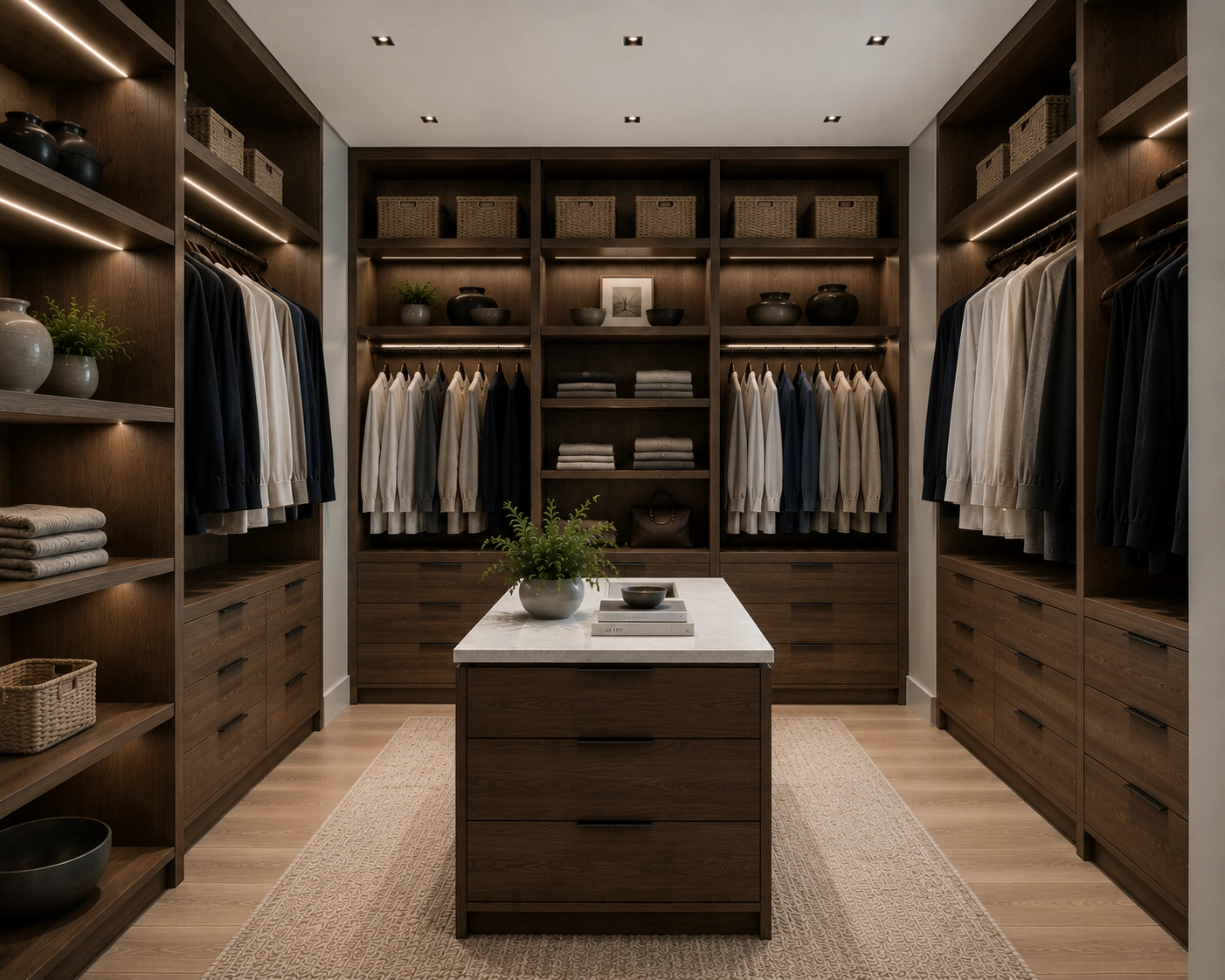 Master Walk In Closet