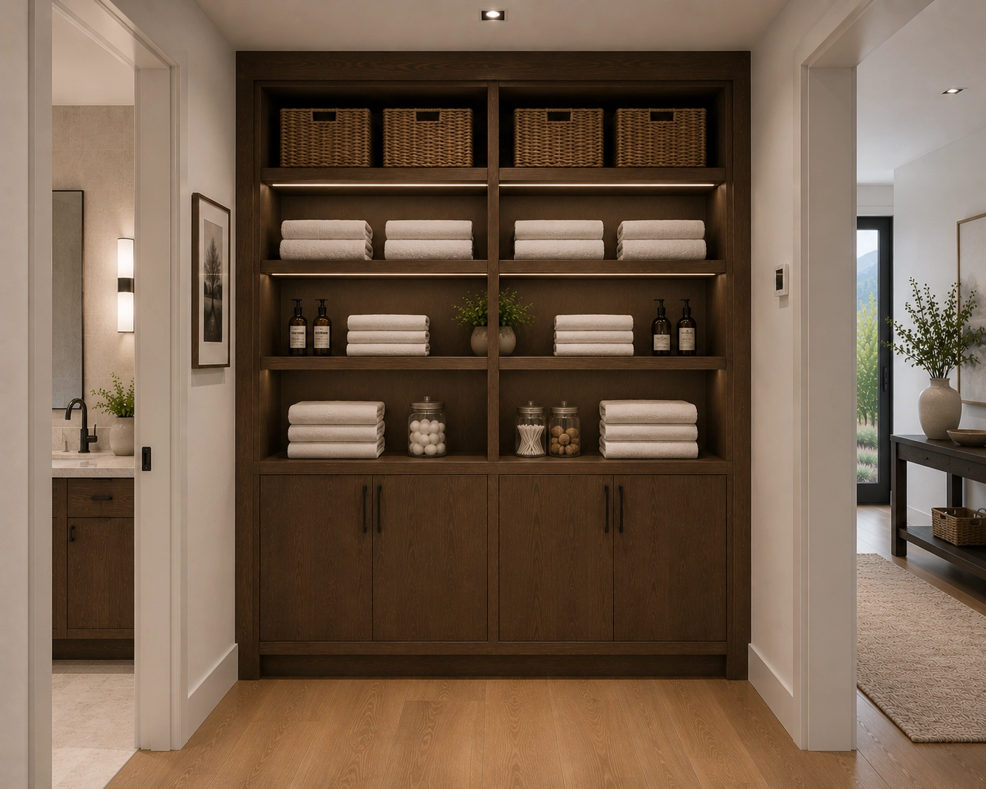 Hall Linen Storage
