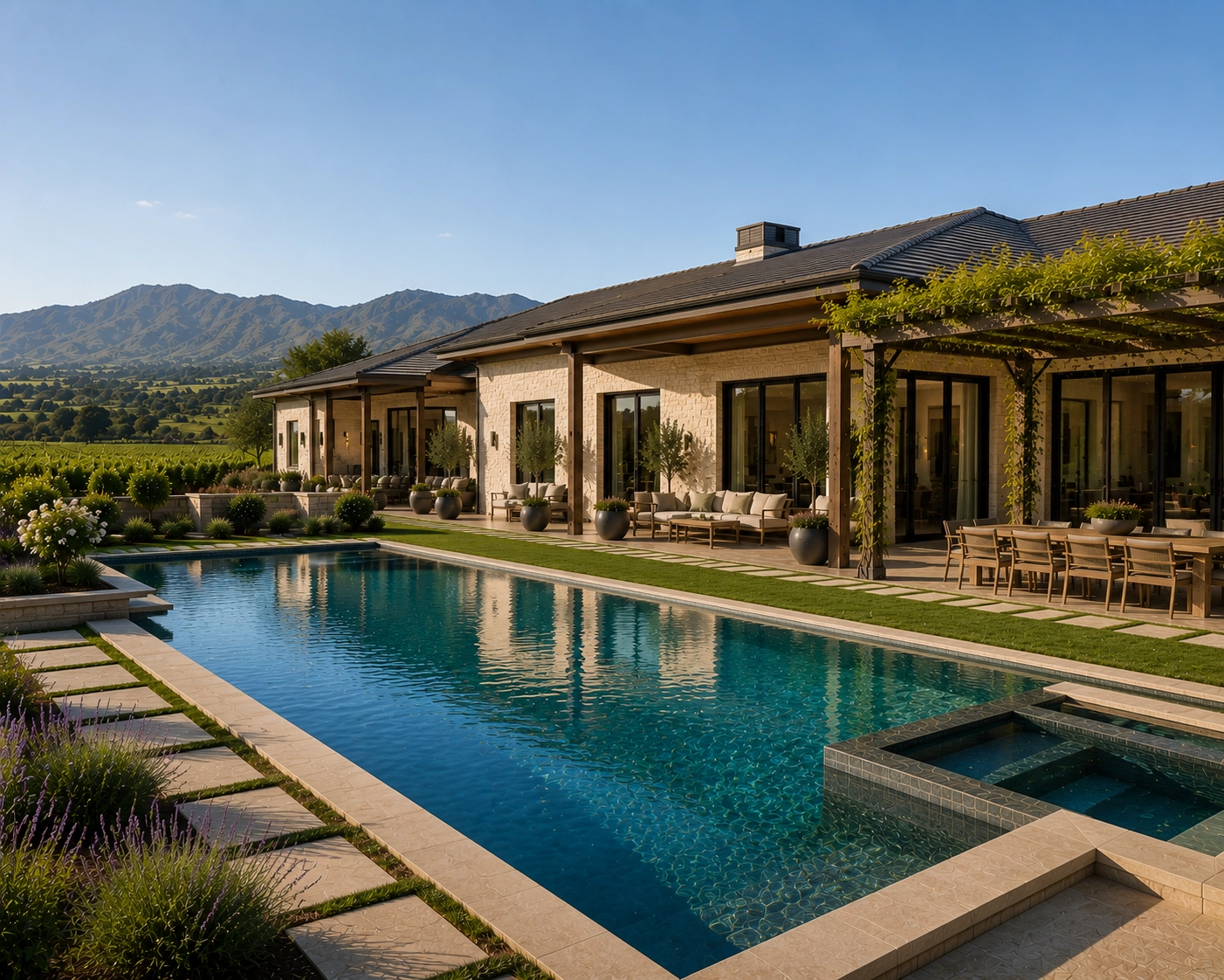 Pool & Veranda