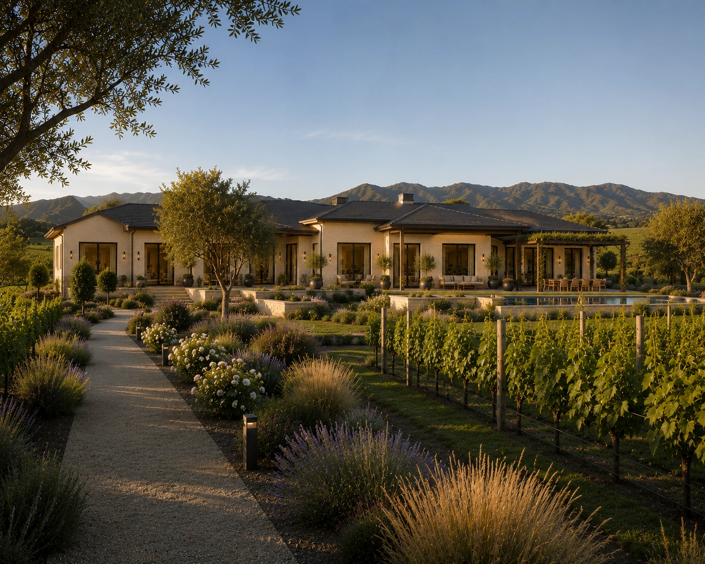 Vineyard Garden  Walk